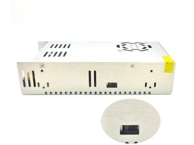 Alt view image 2 of 7 - 360W Regulated Switching Power Supply, AC 110V/220V to DC 24V 15A Universal Transformer Driver Adapter for LED Strip Lights, CCTV Cameras, Radio, Computer & DIY Projects