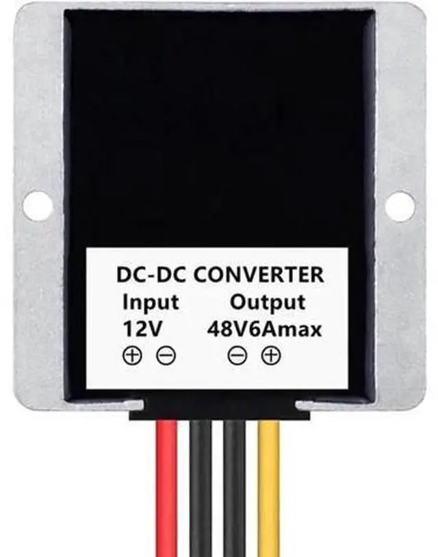 Main image of 12V to 48V 6A 288W Step-Up DC-DC Boost Converter, Voltage Regulator Module for Golf Cart, Club Car & Solar Power System