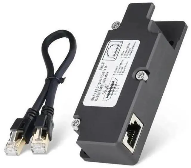 Main image of CB1 Antenna Adapter for Starlink V2 Dishy, Proprietary Cable to RJ45 Ethernet Converter, 12V/24V Power Conversion Connection Cable for Starlink V2 Satellite Dish