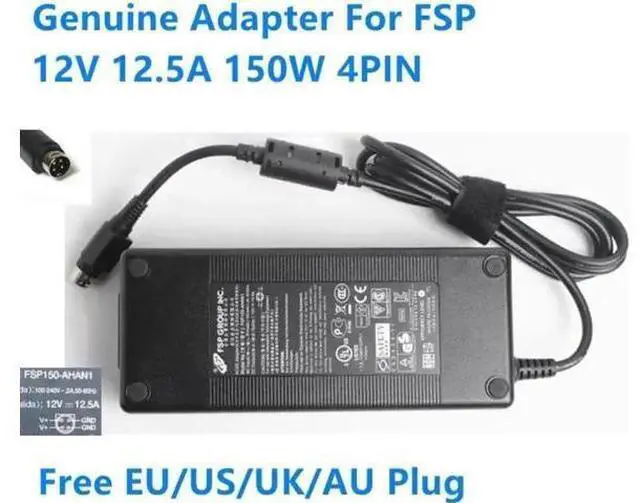 Main image of FSP FSP150-AHAN1 FSP150-AHB 12V 12.5A 150W 4-Pin AC Power Adapter Laptop Workstation Charger