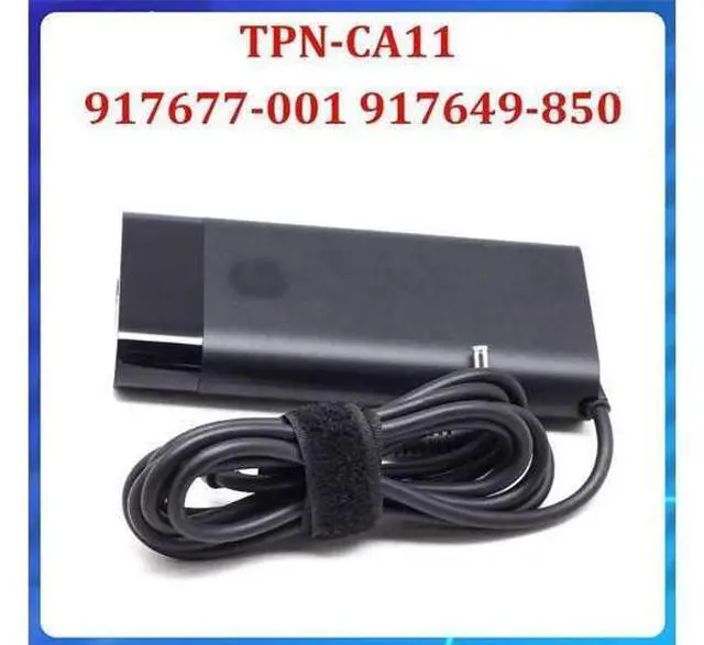 Main image of 150W AC Power Adapter Replacement for HP TPN-CA11 917677-001 TPN-DA09 TPN-DA03, 19.5V 7.7A 4.5×3.0mm Blue Tip Charger Compatible with Pavilion Gaming 15 17 & ZBook 15 G3 G4 G5 G6 Laptop