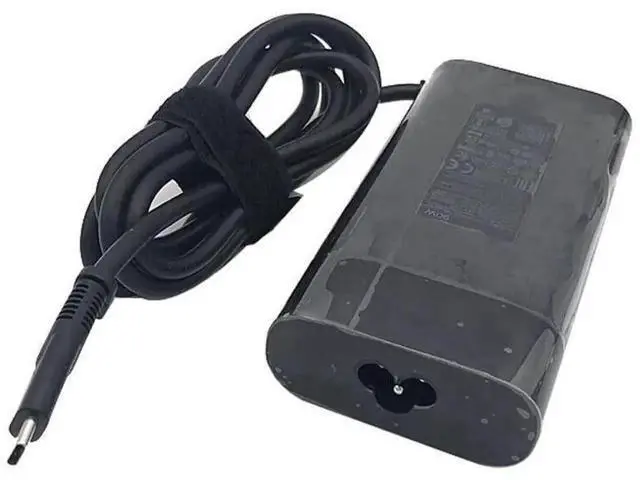 Alt view image 2 of 4 - 90W USB-C AC Power Charger Adapter Compatible with HP Spectre x360 15t-bl100, TPN-DA08 L45440-003 904144-850 Laptop Type-C Power Supply