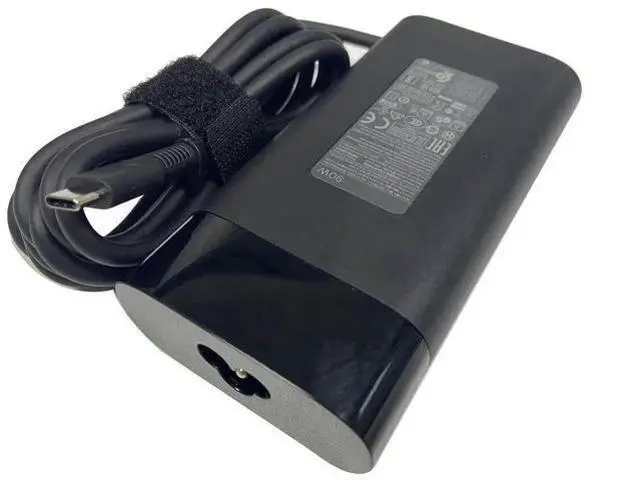 Main image of New 90W USB-C AC Power Adapter Charger Replacement for HP TPN-DA08 L45440-003 904144-850, Compatible with HP Spectre x360 15t-bl100 Notebook Type-C Power Supply