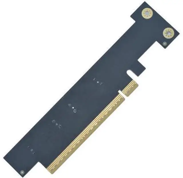 Alt view image 6 of 6 - PCIe 5.0 x16 to 2 Upward MCIO x8 Adapter Card, Supports 4 U.2 NVMe SSD