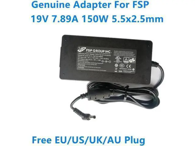 Main image of 150W AC Power Adapter FSP150-ABBN3, 19V 7.89A Replacement Charger for CyberPower Tracer III 15 NFSV1511 Gaming Laptop