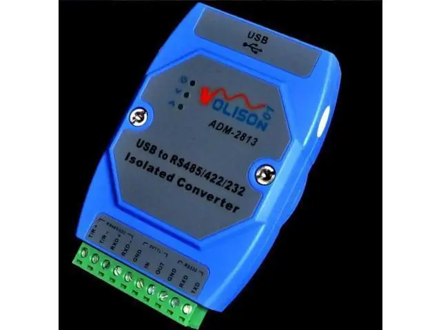 Alt view image 6 of 6 - ADM-2813 Industrial USB to RS485 RS422 RS232 TTL Converter, FT232 Chip with Photoelectric Isolation, DIN Rail Mount Serial Adapter