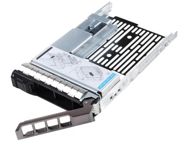 Alt view image 3 of 4 - 2 Pack 3.5" LFF Hard Drive Tray Caddy with Detachable 2.5" SSD HDD Converter Bracket, Hot Swap Carrier Compatible with Dell PowerEdge R410 T410 R515 T610 R710 T710 R420 T420 R520 T620 R720 R430 T430 R