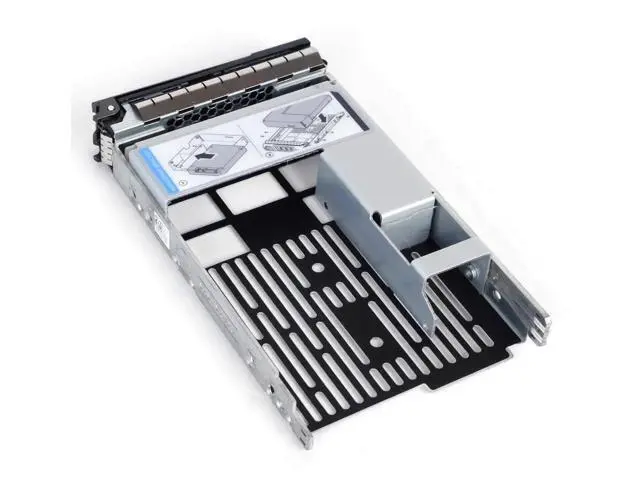 Alt view image 4 of 4 - 2 Pack 3.5" LFF Hard Drive Tray Caddy with Detachable 2.5" SSD HDD Converter Bracket, Hot Swap Carrier Compatible with Dell PowerEdge R410 T410 R515 T610 R710 T710 R420 T420 R520 T620 R720 R430 T430 R