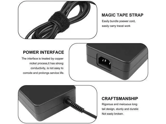 Alt view image 7 of 7 - 20V 14A 280W Gaming Laptop Charger AC Adapter Compatible with MSI GE75 GE65 GE63 GL65 GP75 GP65, OEM 957-17E21P-101 A18-280P1A A280A003P ADP-280BB B