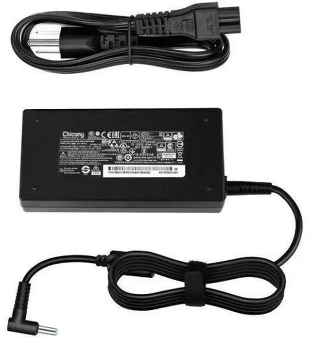 Main image of 120W 19.5V 6.15A AC Charger Replacement PN 710415-001 L41856-001 for HP USB-C Dock G5 5TW10UT, USB-C/A Dock G2 5TW13AA, Omen 15-5000 15-5100 15-5200 Gaming Laptops