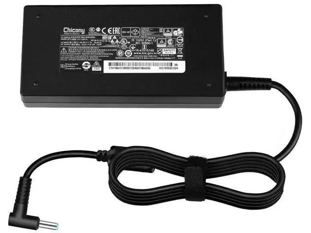 Alt view image 4 of 7 - 120W 19.5V 6.15A AC Charger Replacement PN 710415-001 L41856-001 for HP USB-C Dock G5 5TW10UT, USB-C/A Dock G2 5TW13AA, Omen 15-5000 15-5100 15-5200 Gaming Laptops