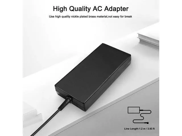 Alt view image 4 of 7 - 240W 20V 12A Laptop AC Charger, 4.5x3.0mm Tip Power Adapter Compatible with MSI Delta 15 A5EFK 15001, GS66 GF66 GF76 GL66 GL76 12U, Sword 15, Crosshair 17 15 R6E Intel 12th Gen Gaming Notebooks