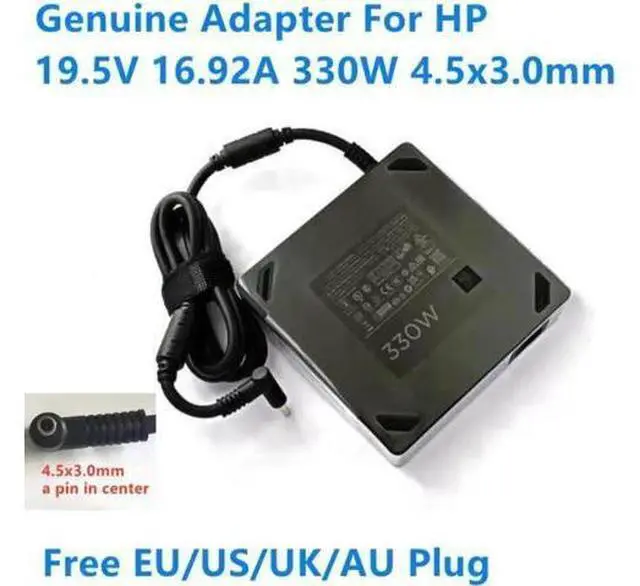 Main image of 330W 19.5V 16.92A AC Power Adapter TPC-DA60 ADP-330BB BF M34531-003 Laptop Charger Compatible with HP OMEN 6PRO OMEN 7PLUS High Performance Gaming Laptops, 4.5×3.0mm Blue Tip