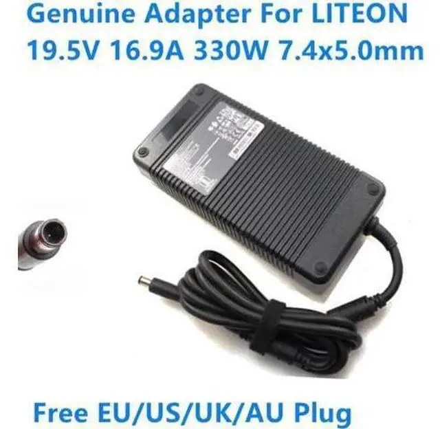 Main image of 330W 19.5V 16.9A AC Power Adapter LITEON PA-1331-91 Laptop Charger with 7.4x5.0mm Barrel Tip, Replacement for 330W & 240W High Performance Gaming Laptops