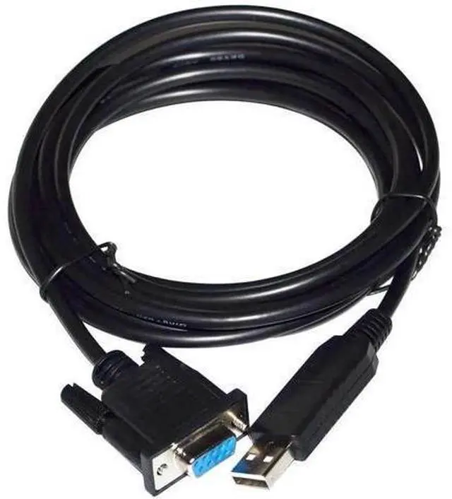 Main image of 3.6M USB to DB9 Female RS232 Serial Converter Cable with FTDI FT232RL Chip, Null Modem Crossover Cable, Cross Wiring 2RXD 3TXD