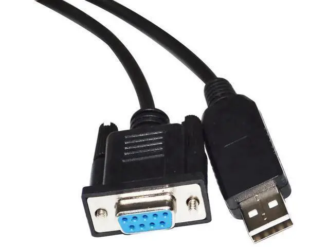 Alt view image 6 of 6 - 3.6M USB to DB9 Female RS232 Serial Converter Cable with FTDI FT232RL Chip, Null Modem Crossover Cable, Cross Wiring 2RXD 3TXD