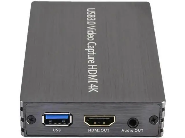 Alt view image 2 of 7 - 4K HDMI to USB 3.0 Video Capture Card Dongle, 1080P HD Recording Adapter Compatible with Windows Mac Linux
