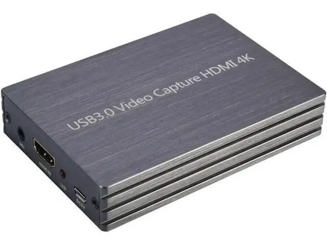 Alt view image 6 of 7 - 4K HDMI to USB 3.0 Video Capture Card Dongle, 1080P HD Recording Adapter Compatible with Windows Mac Linux