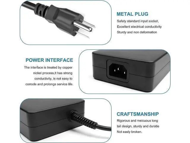 Alt view image 2 of 6 - 280W 20V 14A Chicony AC Charger ADP-280BB B A18-280P1A S93-0409330-C54, USB Tip Power Adapter for MSI GS77 GE66 GE76 Raider GP66 GP76 Leopard, Clevo X170SM-G X170KM-G Gaming Laptops