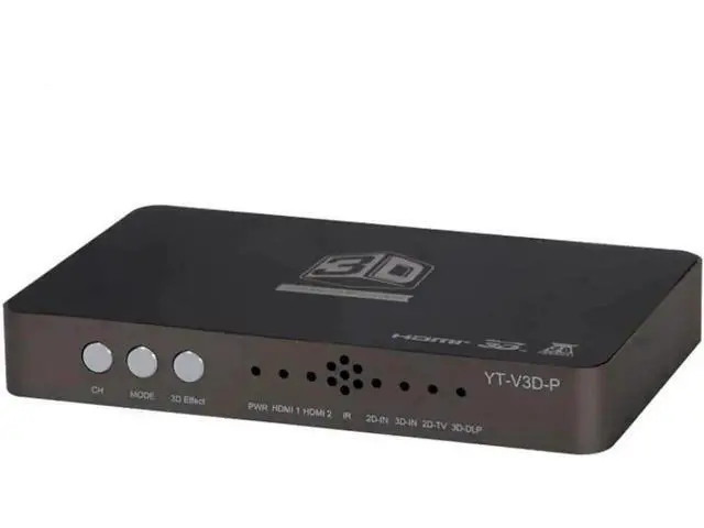 Alt view image 2 of 5 - 2D to 3D HDMI Video Converter, Convert Left/Right & Up/Down Format to 3D, Compatible with Projector & Blu-Ray Player, US Power Plug