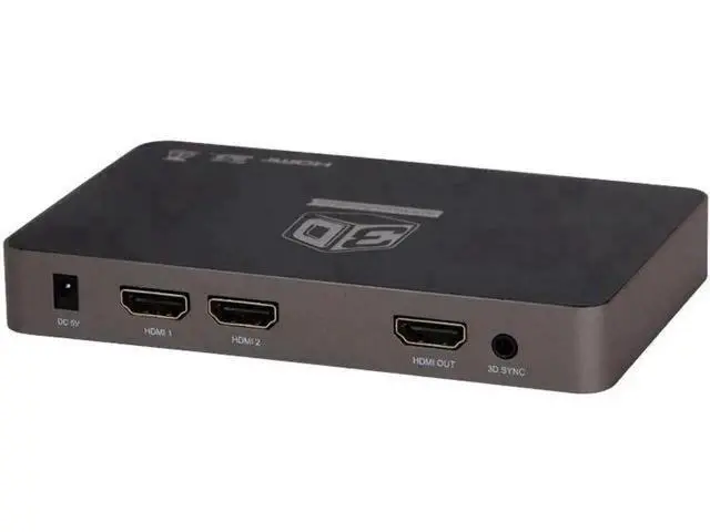 Alt view image 2 of 5 - 2D to 3D HDMI Video Converter, Convert Side-by-Side & Top-Bottom 3D Signals for Projectors Blu-Ray Players, US Plug Power Supply