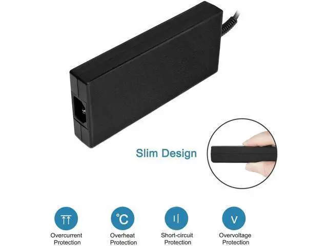 Alt view image 2 of 7 - 240W USB Tip Gaming Laptop Charger A20-240P2A A240A007P S93-0409410-C54 for MSI GE76 GE66 GP76 GP66 GS77 MS-17K3, Not Compatible with Delta 15 Series & Not a Replacement for 280W Adapter