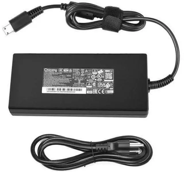 Main image of 240W USB Tip Gaming Laptop Charger A20-240P2A A240A007P S93-0409410-C54 for MSI GE76 GE66 GP76 GP66 GS77 MS-17K3, Not Compatible with Delta 15 Series & Not a Replacement for 280W Adapter