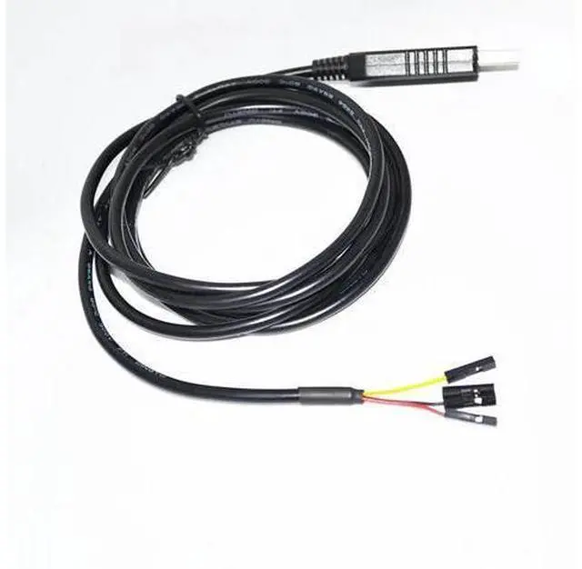 Alt view image 2 of 6 - FTDI FT232RL USB TO RS232 CONVERTER 4PIN 4 WAY DUPONT JUMPER DEBUG DOWNLOAD CABLE FOR RASPBERRY PI WITH PINOUT VCC GND TXD RXD 5M Length