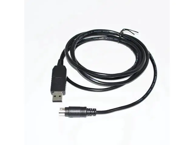 Alt view image 2 of 6 - FTDI FT232RL CHIP USB RS232 TO MINI 8DIN MD8PIN MALE ADAPTER CONVERTER DELTA PLC PROGRAMMING CABLE I/O DVPACAB2A30 KALBE (FT232RL) 3M Length