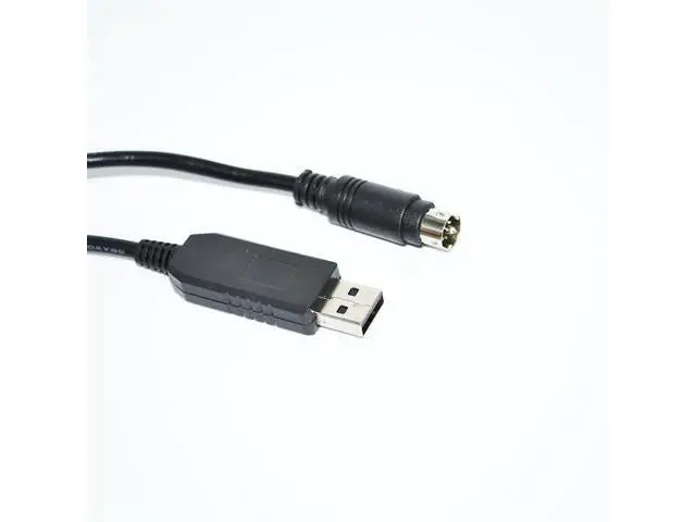 Alt view image 3 of 6 - FTDI FT232RL CHIP USB RS232 TO MINI 8DIN MD8PIN MALE ADAPTER CONVERTER DELTA PLC PROGRAMMING CABLE I/O DVPACAB2A30 KALBE (FT232RL) 3M Length