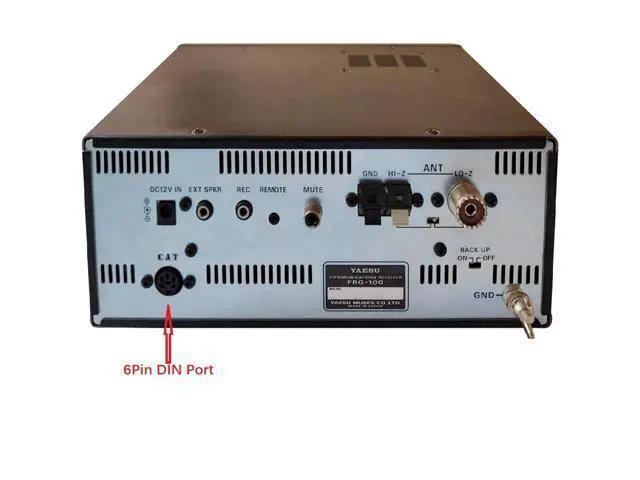 Alt view image 5 of 6 - FTDI FT232RL USB TO UART TTL 6PIN DIN PLUG ADAPTER CAT PROGRAMMING CABLE FOR YAESU FRG-100 FRG-965 FRG-8800 FRG-9600 FIF-232C 5M Length