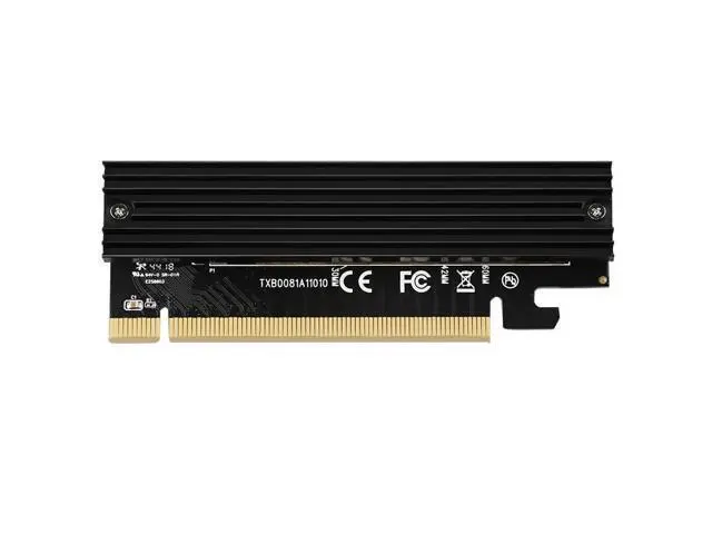 Alt view image 2 of 6 - Add On Cards PCIE to M2 Adapter M.2 to PCIE X16 Adapter M2 SSD Adapter SSD M2 NVME PCI-E M Key Supports 2230-2280 M.2 SSD