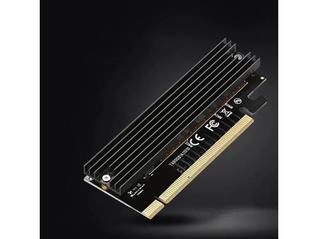 Alt view image 3 of 6 - Add On Cards PCIE to M2 Adapter M.2 to PCIE X16 Adapter M2 SSD Adapter SSD M2 NVME PCI-E M Key Supports 2230-2280 M.2 SSD