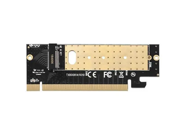 Alt view image 6 of 6 - Add On Cards PCIE to M2 Adapter M.2 to PCIE X16 Adapter M2 SSD Adapter SSD M2 NVME PCI-E M Key Supports 2230-2280 M.2 SSD