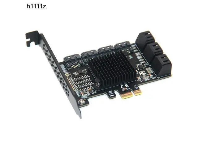 Main image of Chi a Mining 10 Port SATA PCI-E Adapter PCI Express X1 to SATA 3.0 6Gbps Rate Expansion Card Controller with Low Profile Bracket