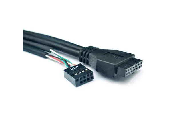 Alt view image 4 of 4 - for Desktop USB3.0 Optical Drive Front Panel 5.25inch USB HUB 9PIN 19PIN to 4Ports USB2.0+ 2Ports USB 3.0 for PC Floppy Bay Tray