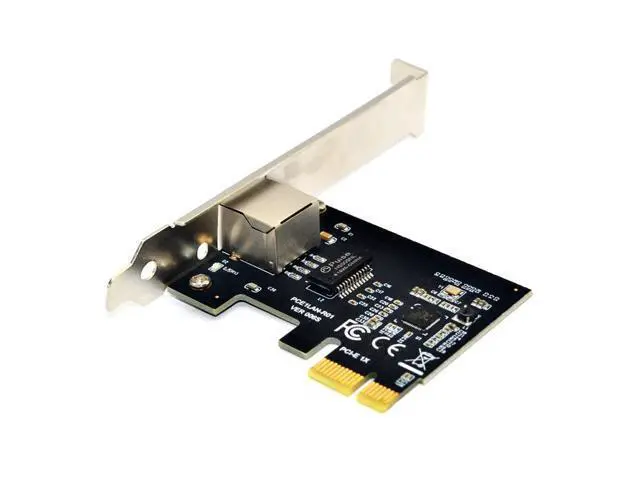 Alt view image 2 of 6 - PCI Express PCI-E Network Card 1000Mbps Gigabit Ethernet 10/100/1000M RJ-45 LAN Adapter Converter Network Controller RTL8111F