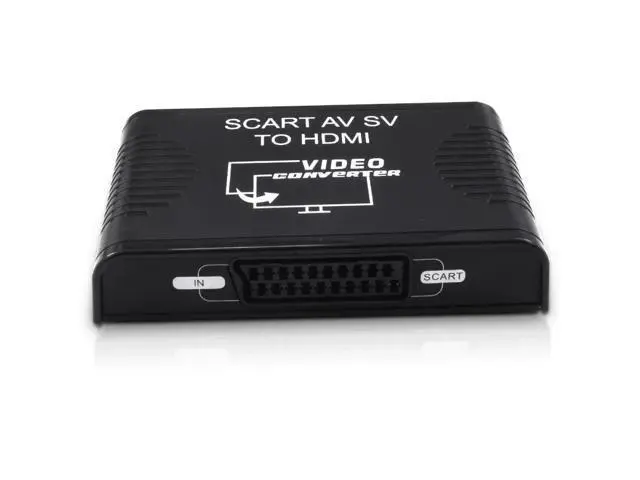 Alt view image 5 of 6 - Scart AV Svideo to HDMI Video Switch Scart S-video Composite AV RCA To HDMI Video& Audio Converter Box for DVD Multimedia to TV
