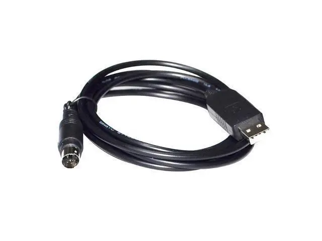 Alt view image 2 of 6 - FTDI FT232RL USB TO MINI DIN 4 PIN MD4 ADAPTER RS232 SERIAL COMMUNICATION CABLE FOR ESTUN EP PLC TO PC EP2S-232P0-9F-150 KABLE (DB9-M LengthINI DIN) 3M Length
