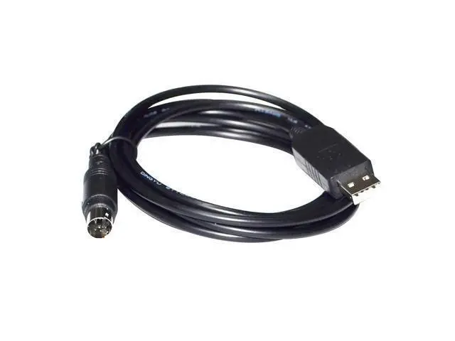 Alt view image 3 of 6 - FTDI FT232RL USB TO MINI DIN 4 PIN MD4 ADAPTER RS232 SERIAL COMMUNICATION CABLE FOR ESTUN EP PLC TO PC EP2S-232P0-9F-150 KABLE (DB9-M LengthINI DIN) 3M Length