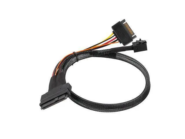 Alt view image 5 of 6 - U.2 to PCIE Adapter PCI Express Gen3 3.0 X16 to 4 Port MiniSAS HD SFF-8643 Expansion Card Converter Riser for PCI-E NVME U.2 SSD(Only Main Card)