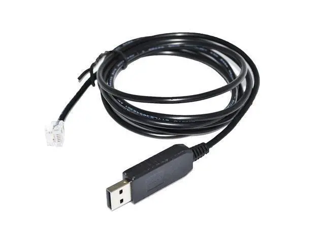 Alt view image 2 of 6 - FTDI FT232RL CHIP USB TO RJ11 RJ12 6P6C ADAPTER RS232 CONVERTER SERIAL COMMUNICATION CABLE FOR MEDICA EASYSTAT ANALYZER TO PC 3M Length