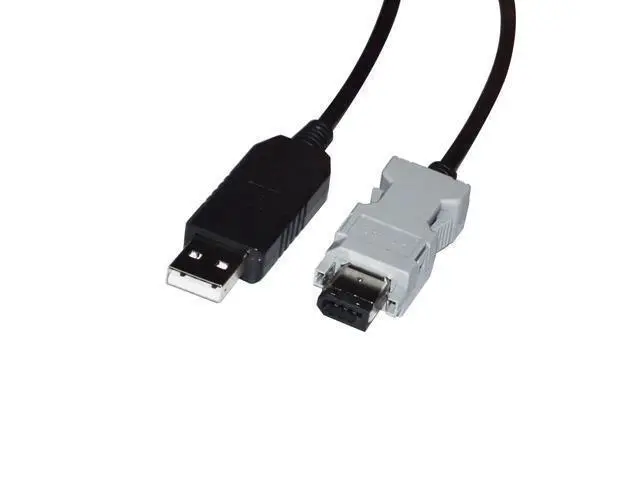 Alt view image 4 of 6 - FTDI RS232 USB TO SM-6P ENCODER SERIAL CABLE IEEE1394 COMMUNICATION KABLE FOR DELTA ASDA-B2/AB CN3 PORT I/O USB-ASD-CNUS0A08 0.8M Length(1.8M Length)