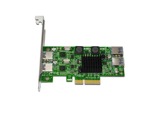 Alt view image 5 of 6 - USB 3.0 PCI-E Card 4 Port USB3.0 5Gbps Dual Channel PCI-E to USB 3.0 Expansion Card Adapter For Desktop Computer Compontens