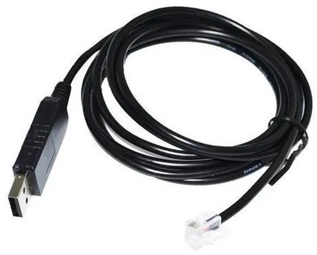 Main image of FTDI FT232RL CHIP USB TO RJ11 RJ12 6P6C ADAPTER RS232 CONVERTER SERIAL COMMUNICATION CABLE FOR MEDICA EASYSTAT ANALYZER TO PC 3M Length