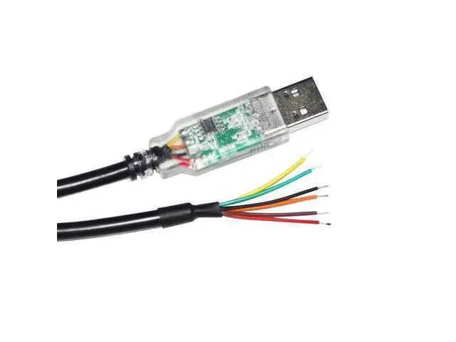 Alt view image 3 of 6 - INDUSTRIAL FTDI FT232RQ CHIP USB TO RS485 CONVERTER 6 CORE WIRE END CABLE COMPATIBLE USB-RS485-WE-1800-BT GND DATA A+ B- 120R (1.8M Length)