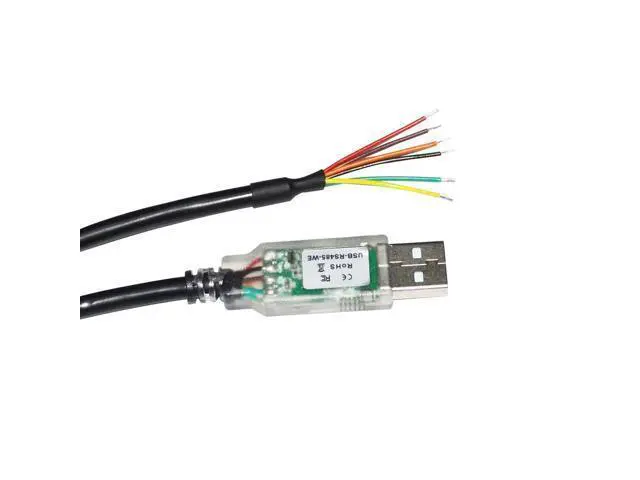 Alt view image 4 of 6 - INDUSTRIAL FTDI FT232RQ CHIP USB TO RS485 CONVERTER 6 CORE WIRE END CABLE COMPATIBLE USB-RS485-WE-1800-BT GND DATA A+ B- 120R (1.8M Length)