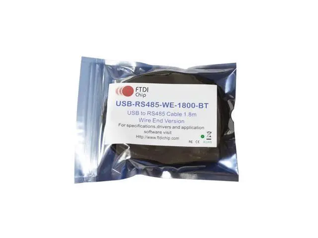 Alt view image 6 of 6 - INDUSTRIAL FTDI FT232RQ CHIP USB TO RS485 CONVERTER 6 CORE WIRE END CABLE COMPATIBLE USB-RS485-WE-1800-BT GND DATA A+ B- 120R (1.8M Length)