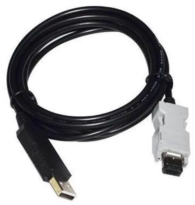 Main image of FTDI RS232 USB TO SM-6P ENCODER SERIAL CABLE IEEE1394 COMMUNICATION KABLE FOR DELTA ASDA-B2/AB CN3 PORT I/O USB-ASD-CNUS0A08 0.8M Length(1.8M Length)
