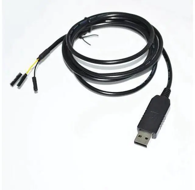 Main image of FTDI FT232RL RS232 USB TO 3PIN 3 WAY DUPONT JUMPER DEBUG DOWNLOAD CABLE FOR RASPBERRY PI WITH PINOUT GND TXD RXD 5M Length